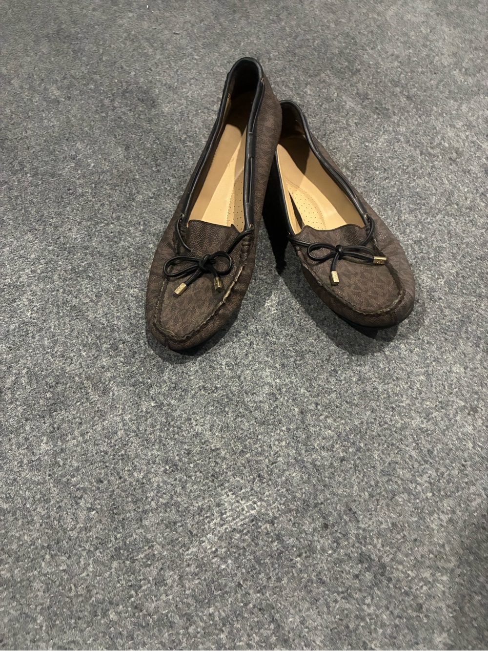 Brown Michael Kors Women's Moccasin Loafers - Classic Comfort